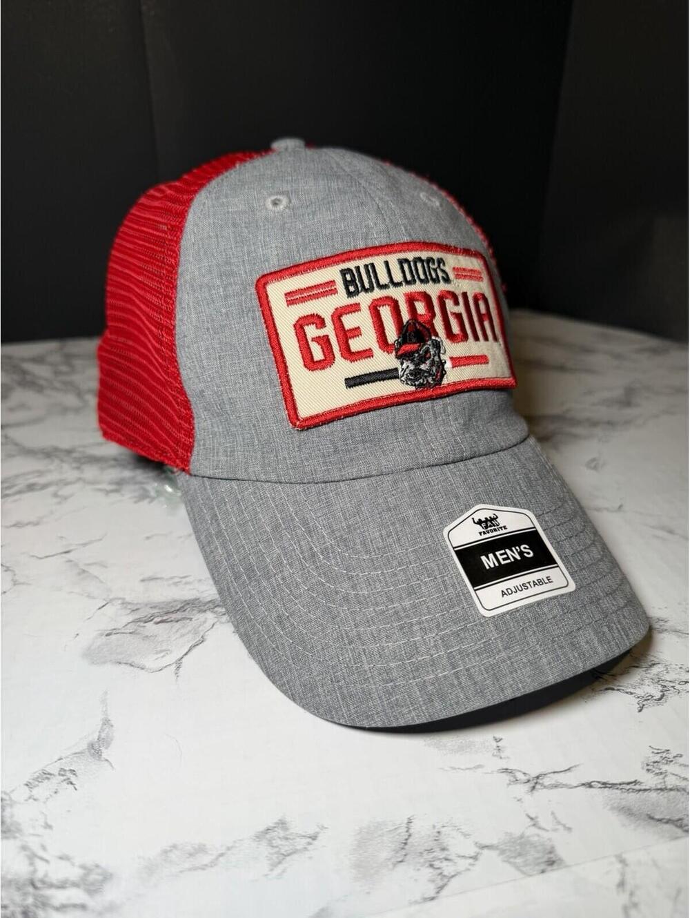 Georgia Bulldogs  Men's Mesh Back Adjustable Truck Hat
